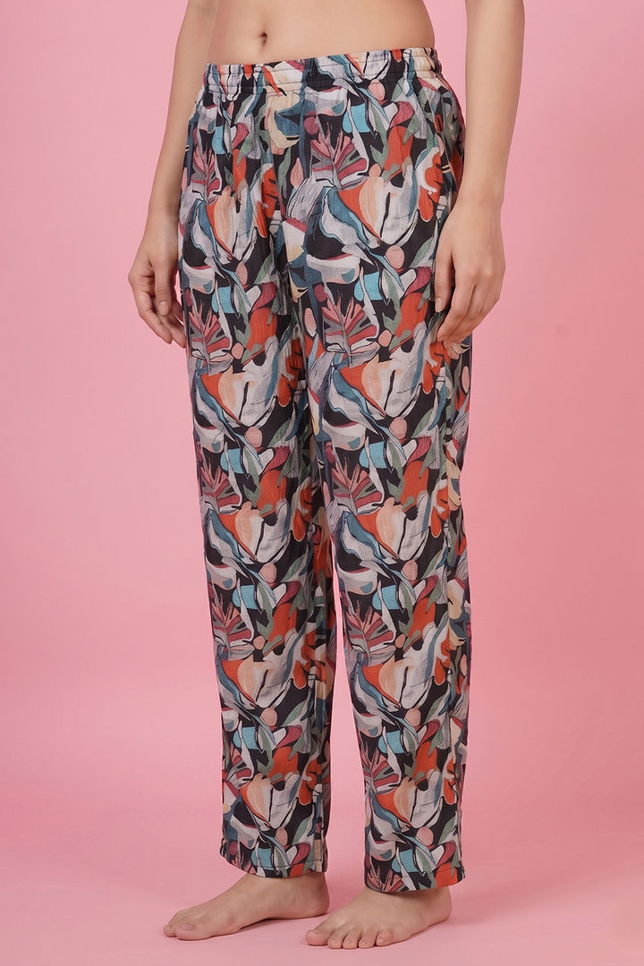 Zivame Abstract Print Woven Loungewear Set - Tap Shoe — image 3